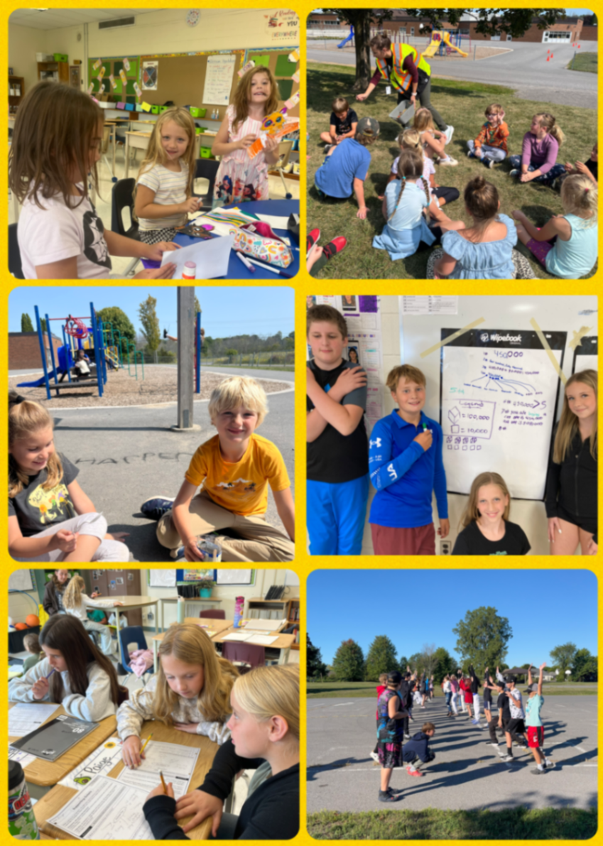 Collage for newsletter